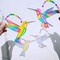 24 Sets Hummingbird Suncatcher Decorations (orange) 3 x 2 x 5 inches